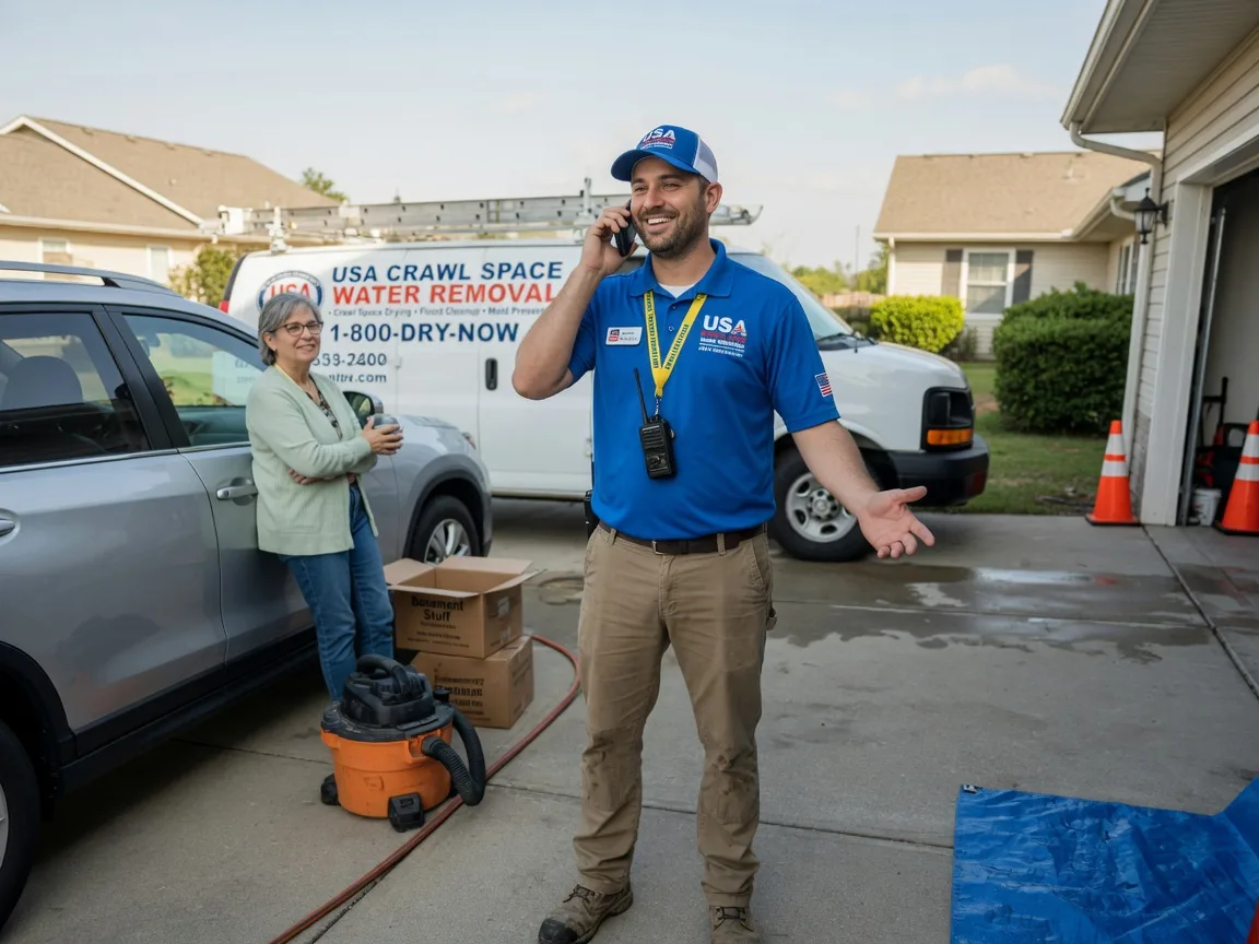Crawl Space Water Removal Rochelle, TX FAQs